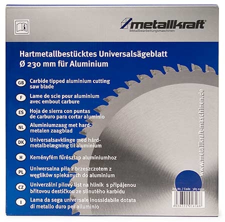 Metallkraft 3850232 pilový kotouč na hliník 230 mm