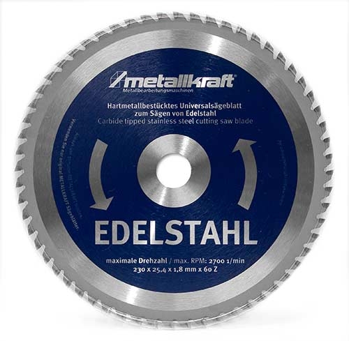 Metallkraft 3850233 pilový kotouč na ušlechtilou ocel 230 mm