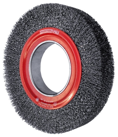 Metallkraft 3730261 Drátěný kotouč vlnitý na ocel 250 x 30, Ø drátu 0,3 mm