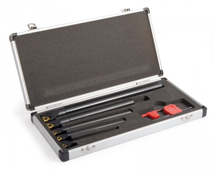 Optimum 3441650 Soustružnické nože vnitřní HM 8/10/12/16/20 mm, sada