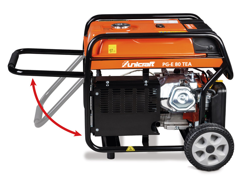 UNICRAFT PG-E 80 TEA elektrocentrála 230V/400V (7,0kW)