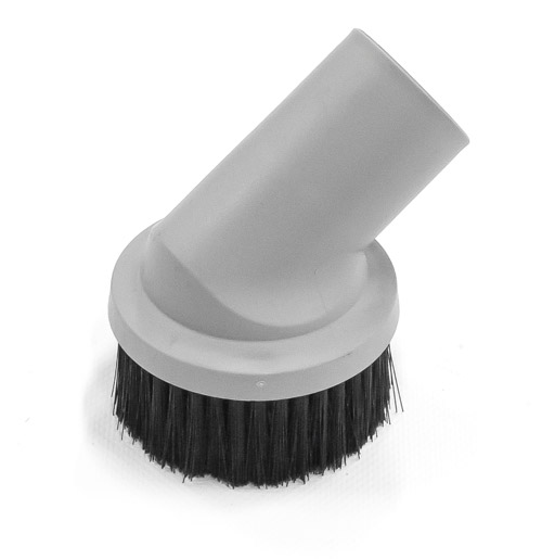 Cleancraft Kulatý kartáč, Ø 36 mm, sací Ø 65 mm, šedý - 7013104