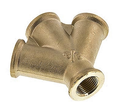 Aircraft Rozdělovač bez rychlospojky 3 x 3/8" IG