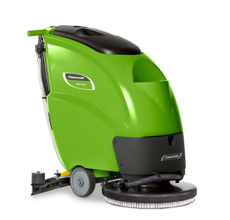 Cleancraft SSM 550 Podlahový mycí stroj poloautomatickým pohonem