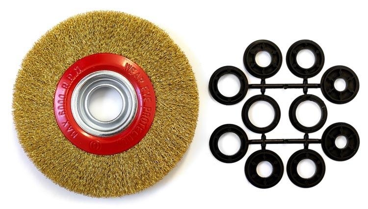 OPTIMUM 3107430 Brusný kartáč ø 175 x 20 mm,  ø 32 mm