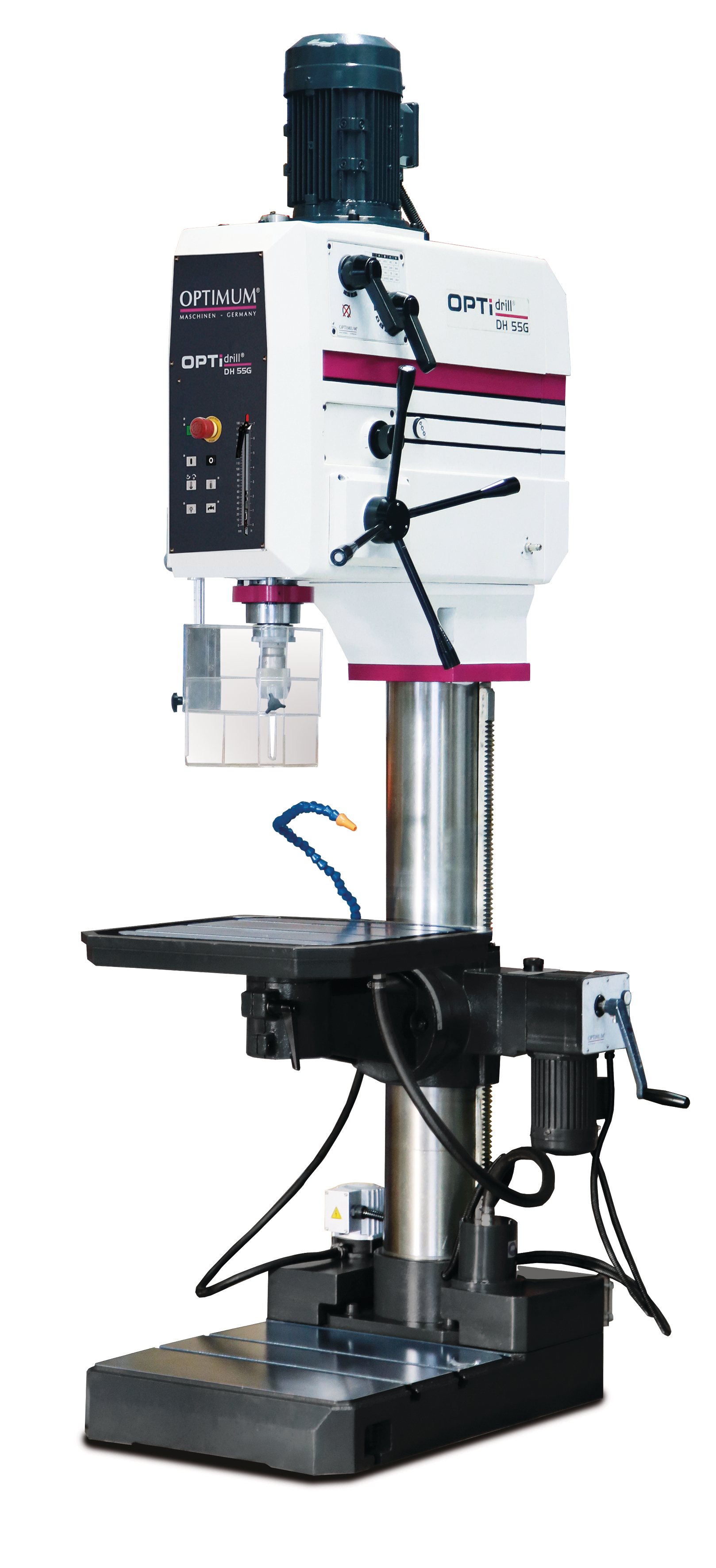 Stĺpová prevodová vŕtačka OPTIdrill DH 55 G
