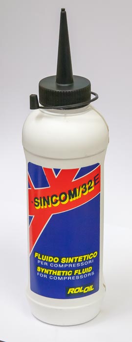SINCOM 32/E dielektrický olej 0,5l pro tiché olejové kompresory - 2500016