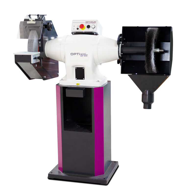 Optimum OPTIgrind GZ 40 C Bruska kotouč-kartáč 400mm