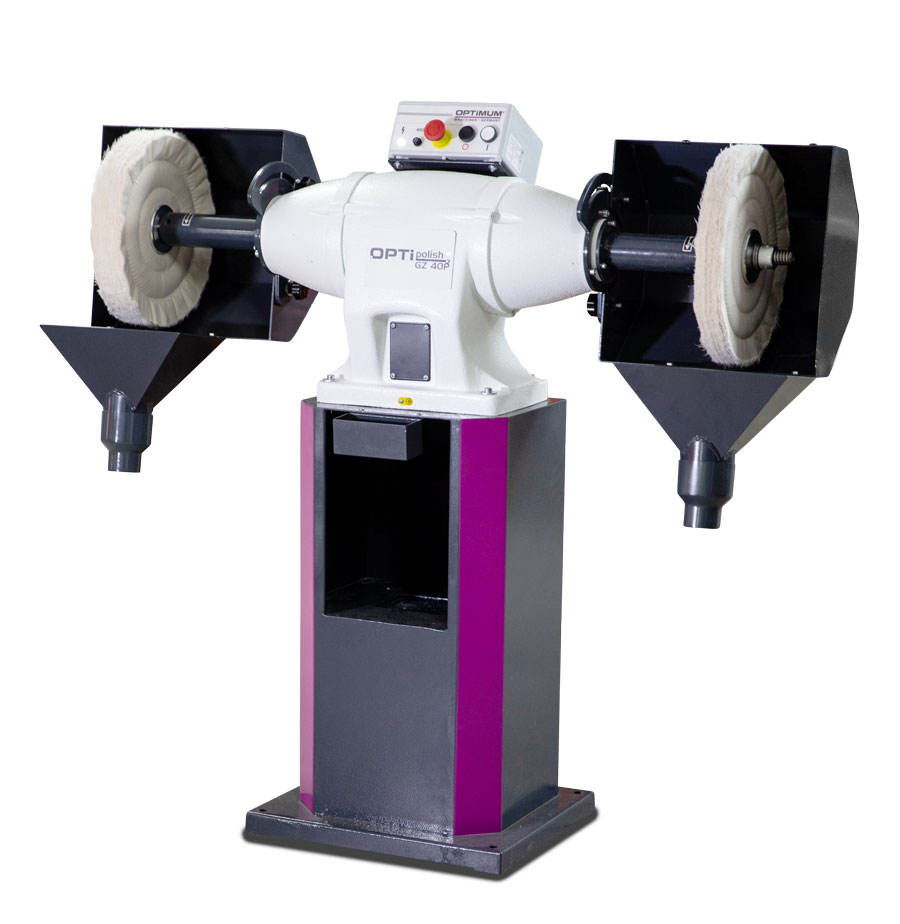 Optimum GZ 40 P průmyslová leštička 400mm (bez kotoučů)
