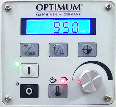 Optimum OPTIdrill DX 17 E Stolní vrtačka s plynulou regulací otáček 1000W