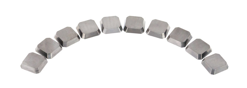 Metallkraft 3992160 Břitové destičky přímé, 10 ks, pro KE 150