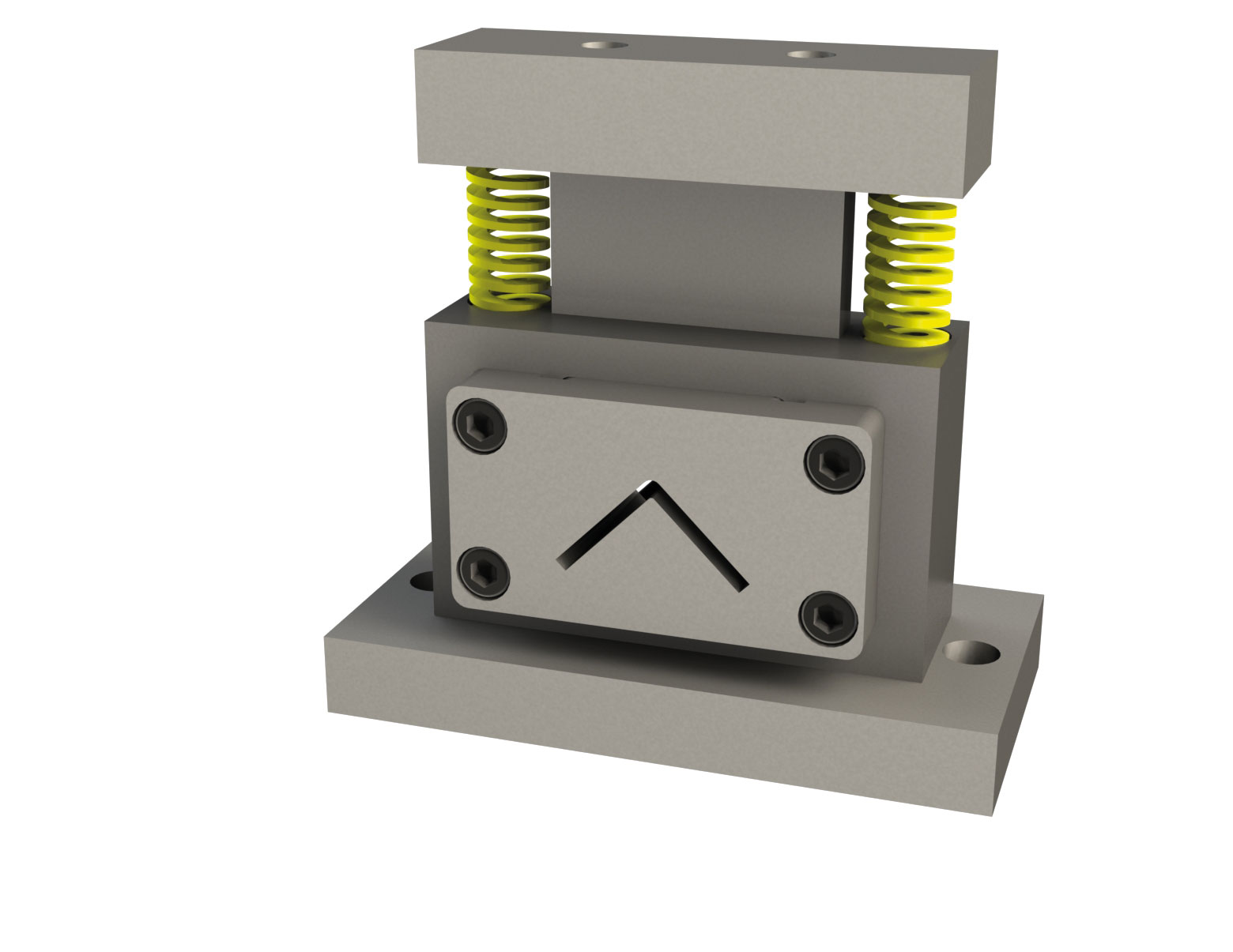 Metallkraft Děrovací nástroj pro stříhání L-profilů oceli max. 35 x 35 x 3 mm