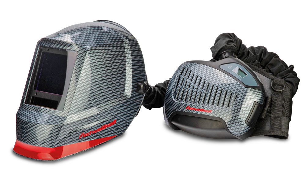 Schweißkraft® Automatická svařovací kukla s filtrační jednotkou VarioProtect XXL-W TC AIR TH3