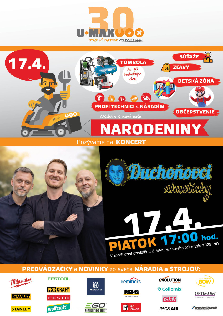 Vizuál předváděcí kace U-MAX